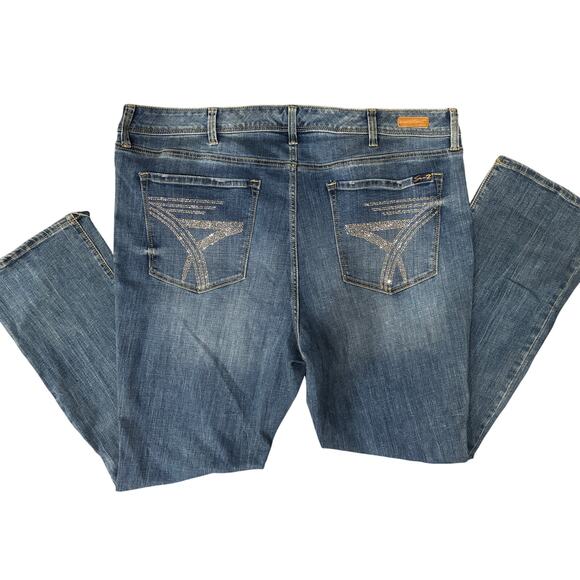 Seven7 Denim - Seven7 bootcut jean size 24Wx32)